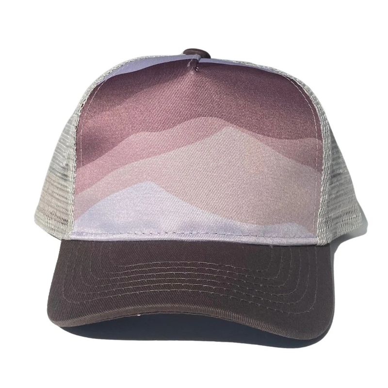 Wild Child Hat Co - Purple Mountain Trucker Hat