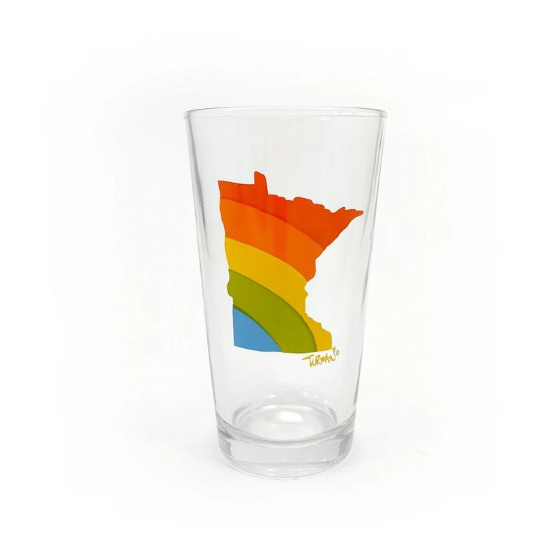 Adam Turman Pint Glass - MN Month Pride