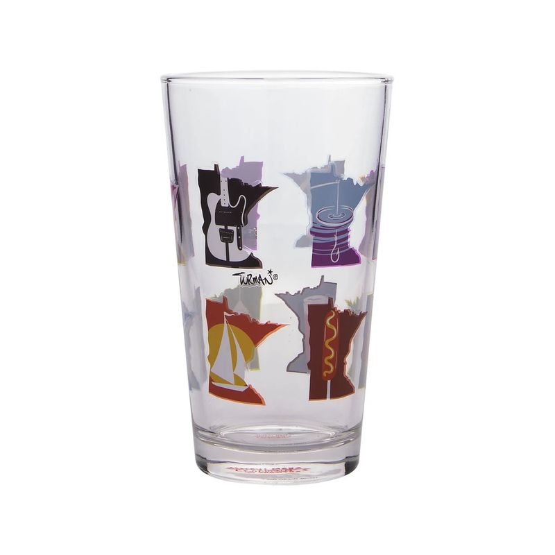 Adam Turman Pint Glass - MN Months