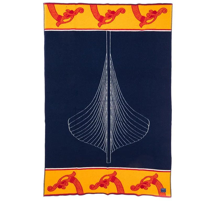Faribault Woolen Mill - Laurie Jacobi Dragon Ship Throw