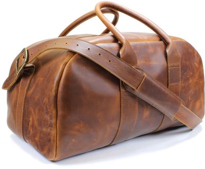 Itasca Leathergoods Watanwan Duffel Bag - Pullup