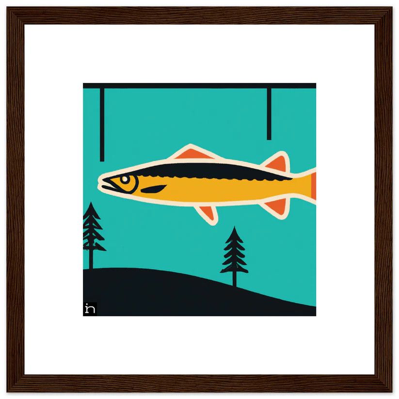 Taalla Framed Print - Fish 003-23