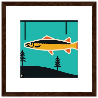 Taalla Framed Print - Fish 003-23