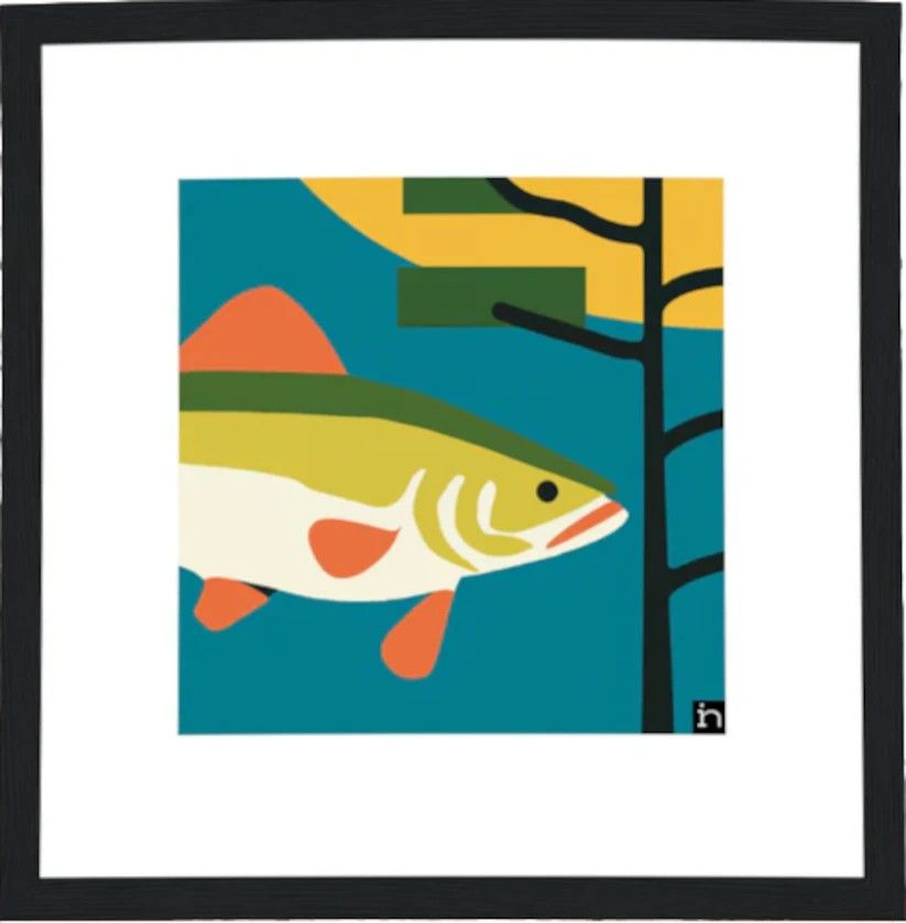 Taalla Framed Print - Fish 004-23