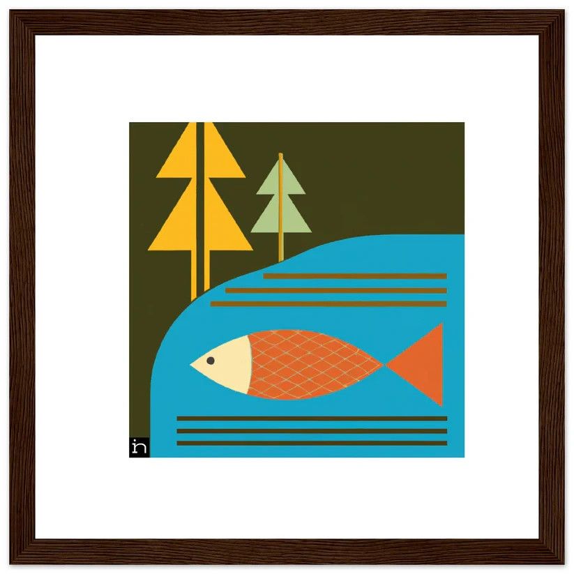 Taalla Framed Print - Fish 005-23