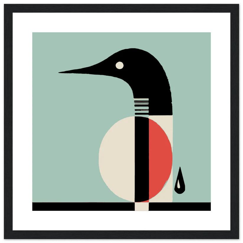 Taalla Framed Print - Loon 009-23