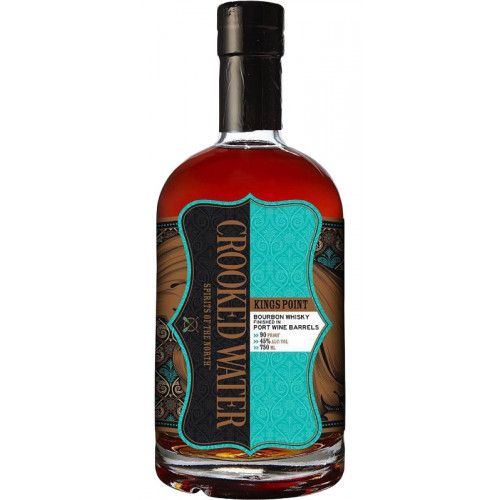 Crooked Water Kings Point Bourbon Whisky