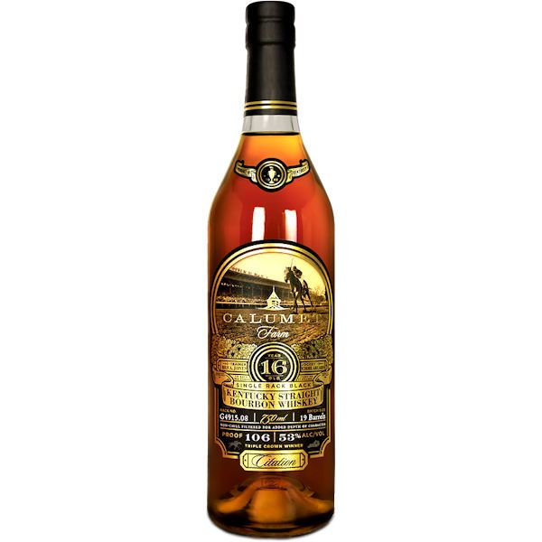 Calumet Farm 16-year Single Rack Black Kentucky Straight Bourbon