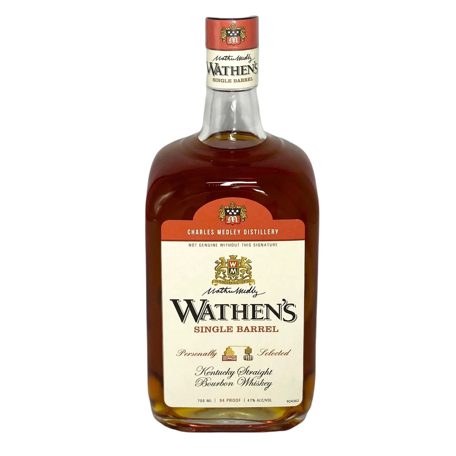 Wathen&#39;s Single Barrel Kentucky Straight Bourbon