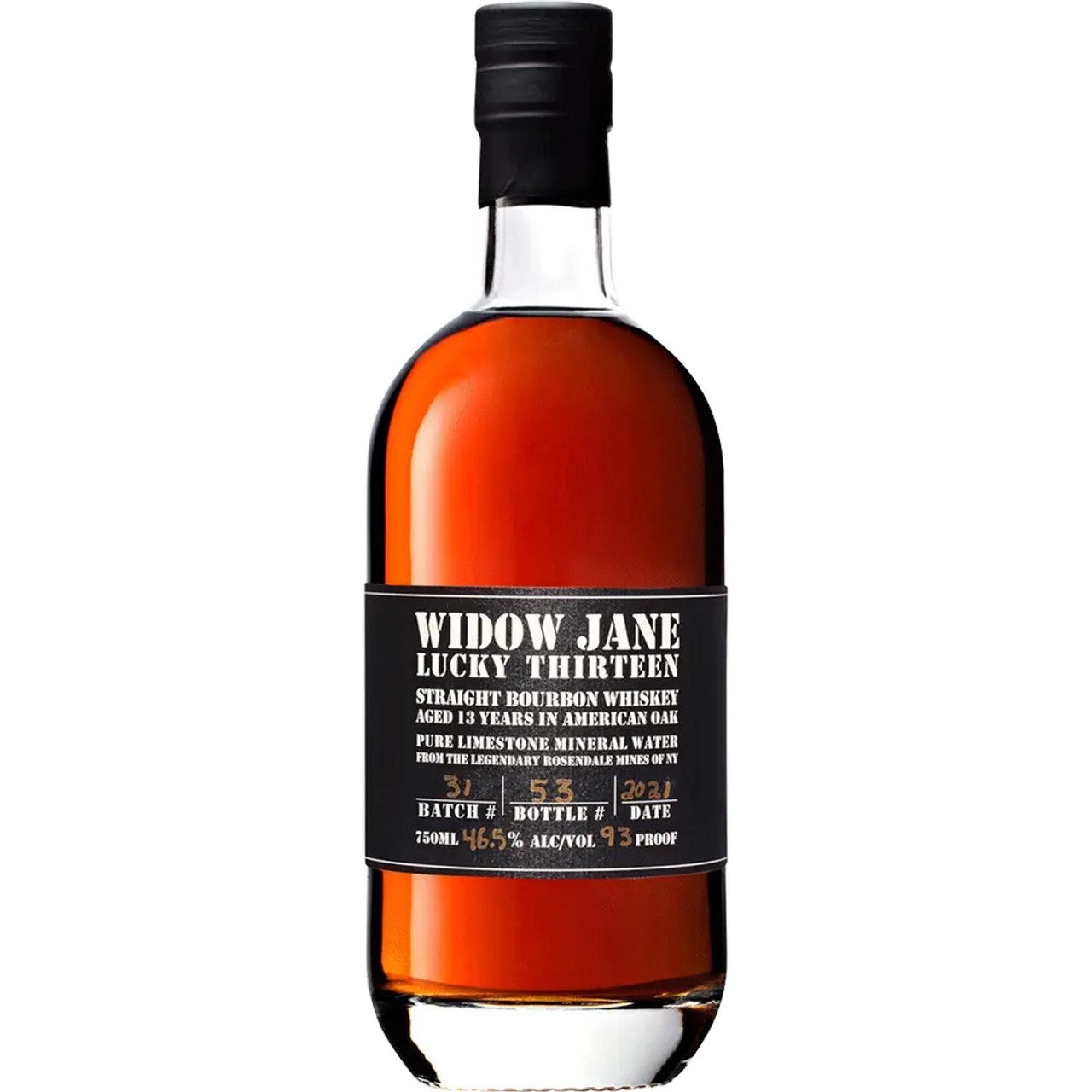 Widow Jane Lucky Thirteen Aged 13 Years Straight Bourbon
