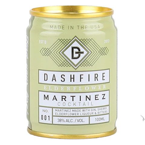Dashfire Pre-mix Cocktail - Elderflower Martinez, Size: 100 ML