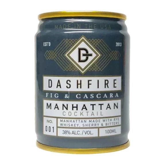 Dashfire Pre-mix Cocktail - Fig &amp; Cascara Manhattan, Size: 100 ML