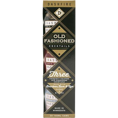 Dashfire Pre-mix Cocktail - Old Fashioned 3 Pack