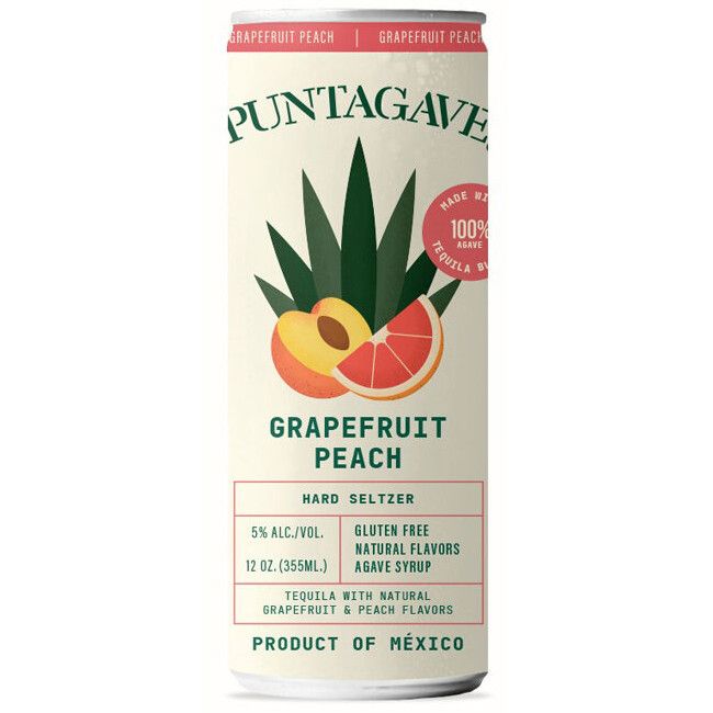 Puntagave - Hard Seltzer Grapefruit Peach