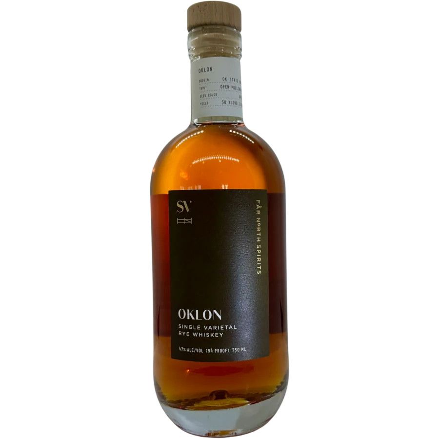 Far North Spirits - Oklon Single Varietal Rye Whiskey