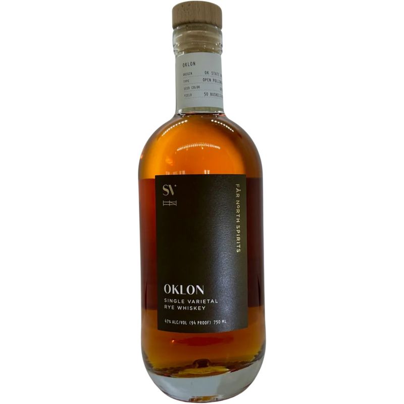 Far North Spirits - Oklon Single Varietal Rye Whiskey
