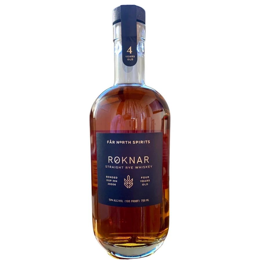 Far North Spirits - Bonded 4-Year Roknar Straight Rye Whiskey