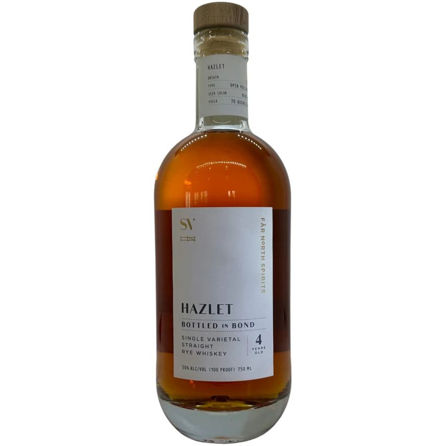 Far North Spirits - Hazlet Bottled in Bond Single Varietal Straight Rye Whiskey