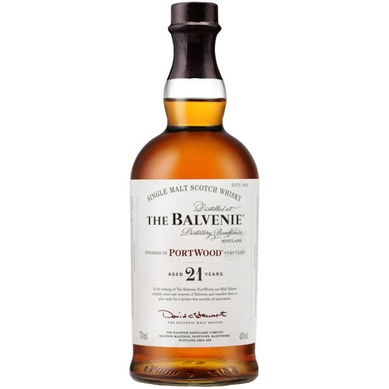The Balvenie 21 yr. Single Malt Scotch