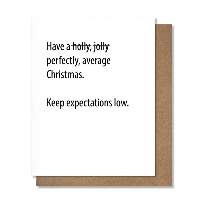 Pretty Alright Goods Card - Holly Jolly