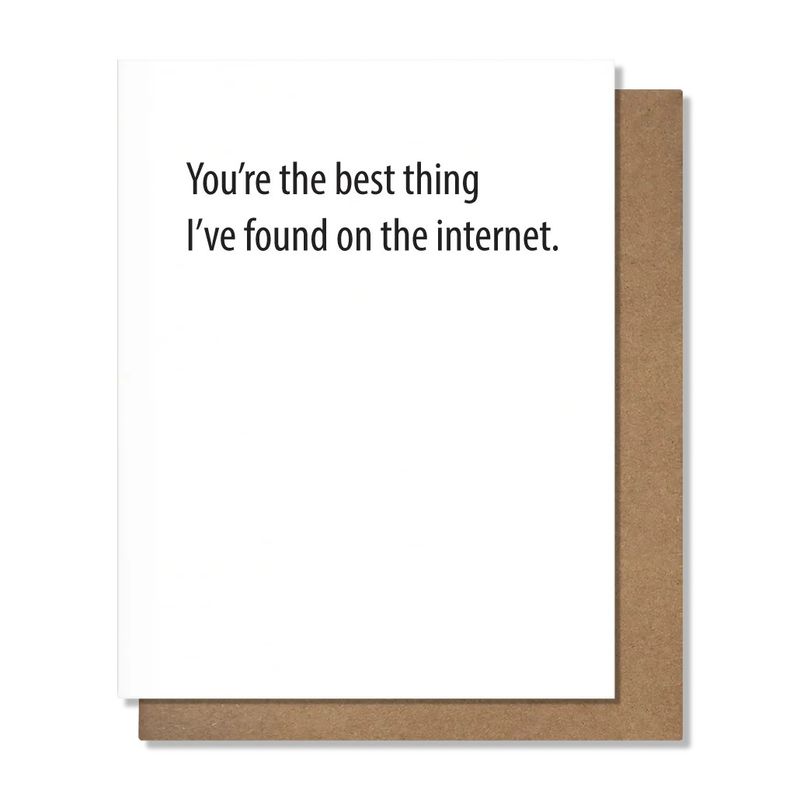 Pretty Alright Goods Card - Internet Best