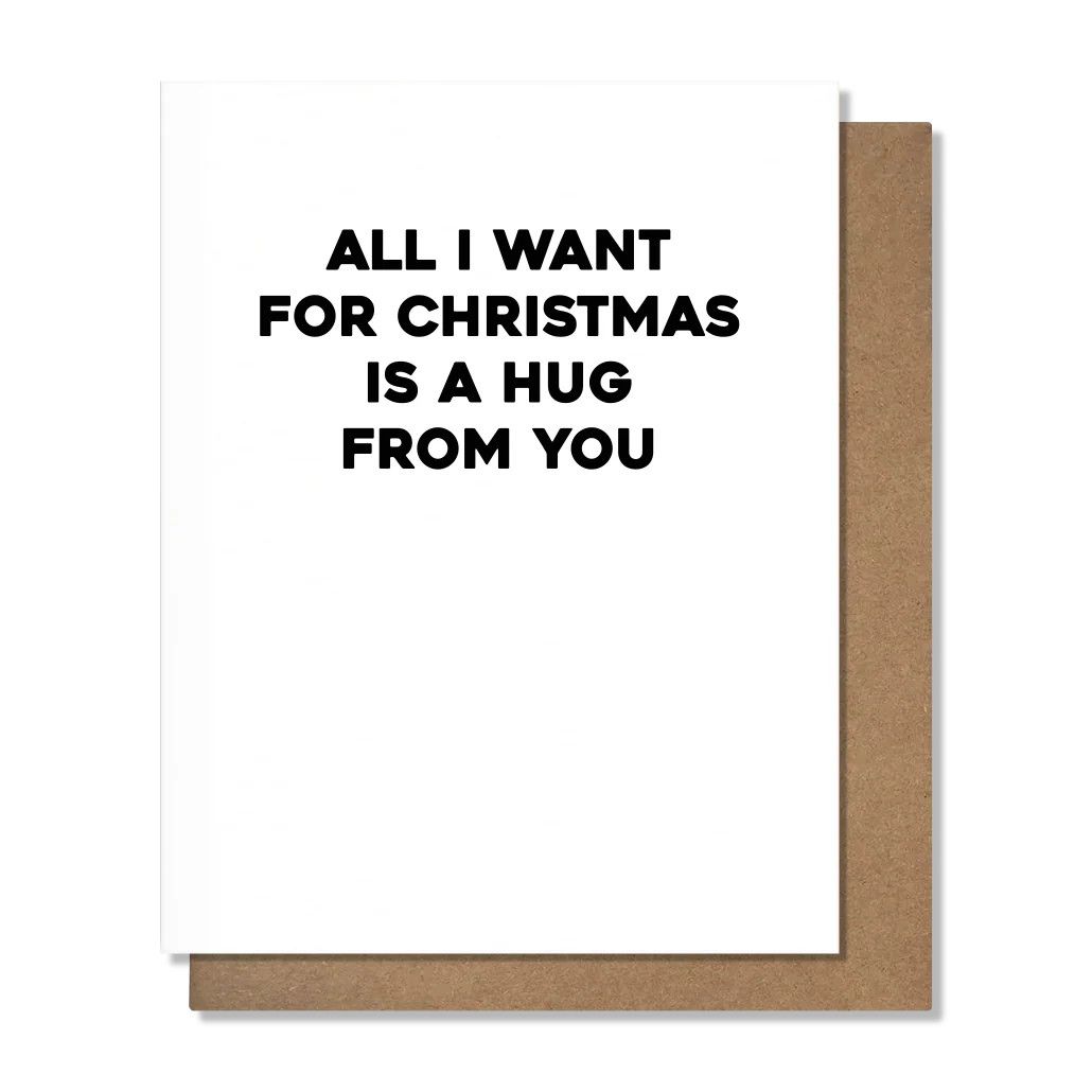 Pretty Alright Goods Card - Christmas Hug