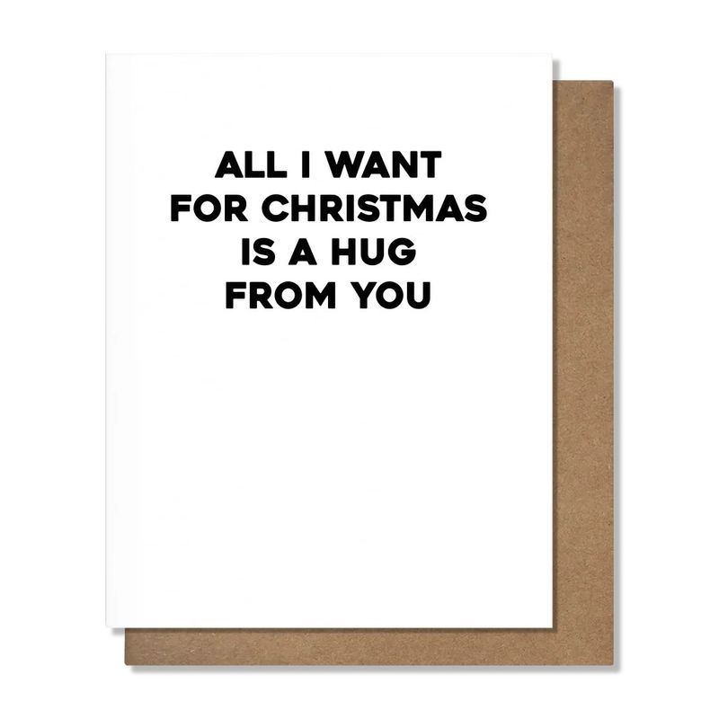 Pretty Alright Goods Card - Christmas Hug