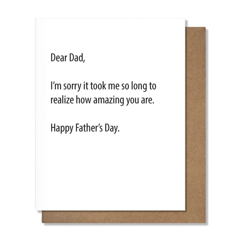 Pretty Alright Goods Card - Amazing Dad