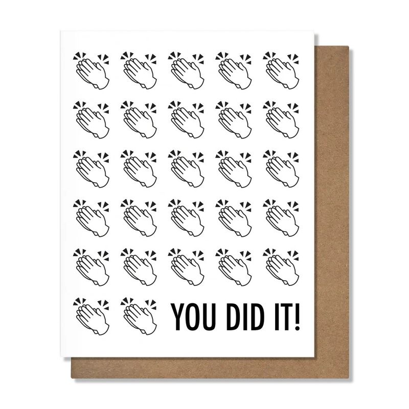 Pretty Alright Goods Card - Hand Clap
