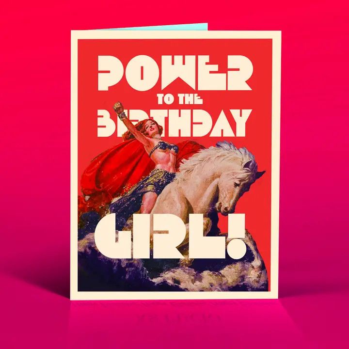 Offensive + Delightful - Power Birthday Girl