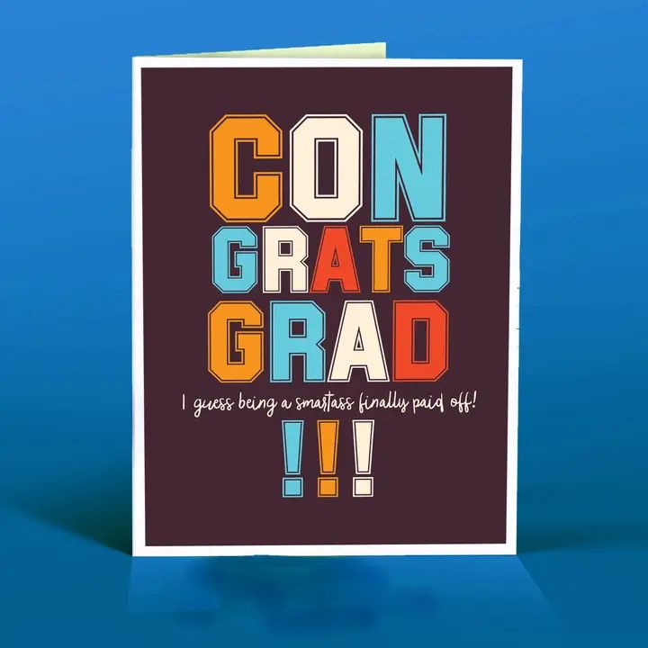 Offensive + Delightful - Grad Congrats
