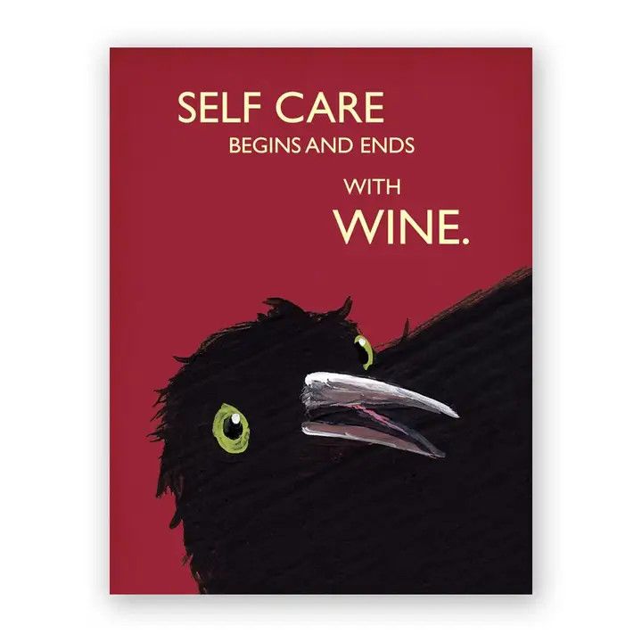 The Mincing Mockingbird Card - Self Care