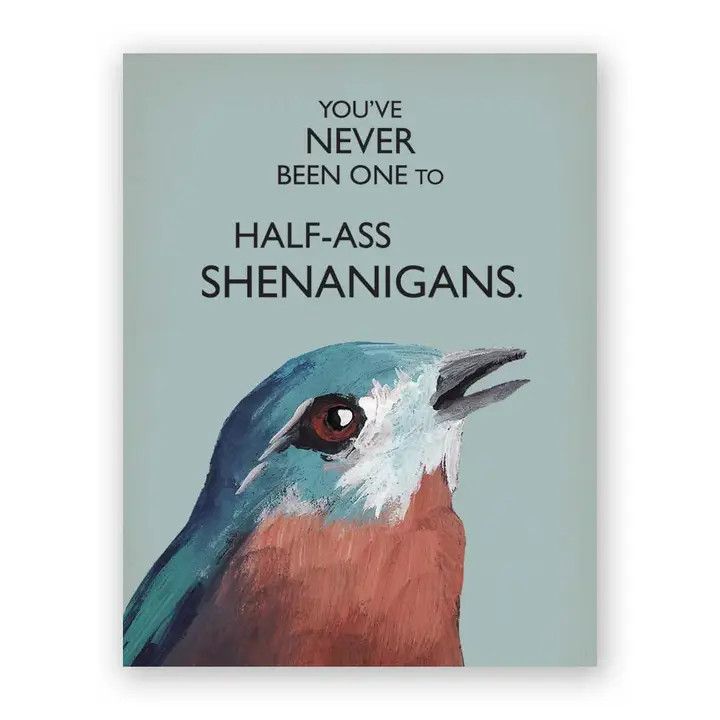 The Mincing Mockingbird Card - Shenanigans