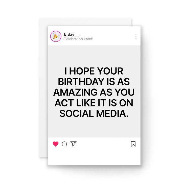 Kaleidadope Card - Social Media Birthday