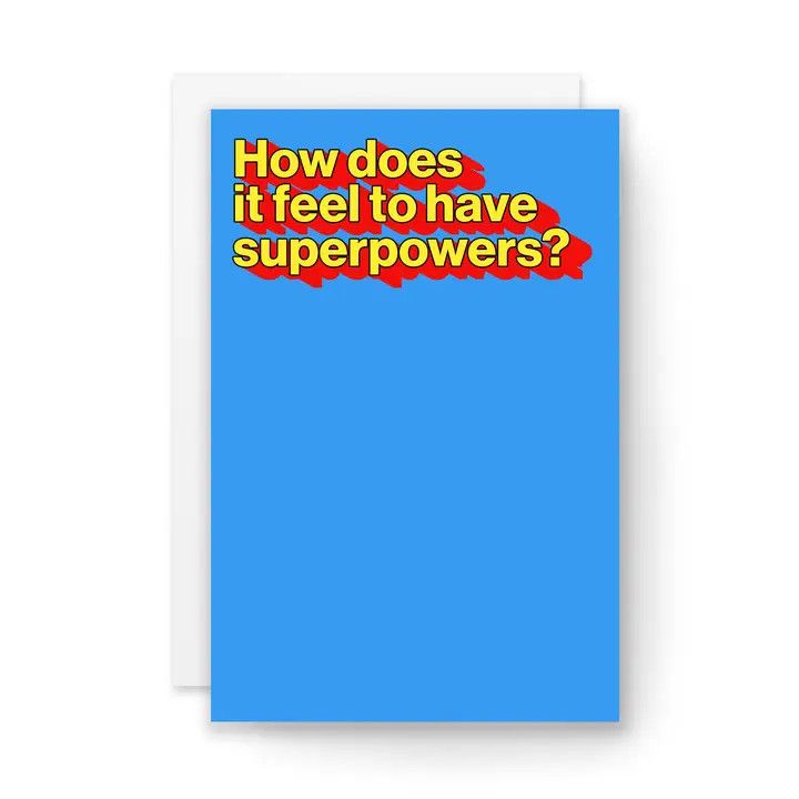 Kaleidadope Card - Superpowers
