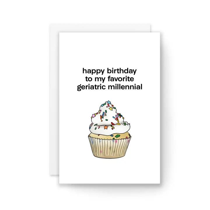 Kaleidadope Card - Geriatric Millennial