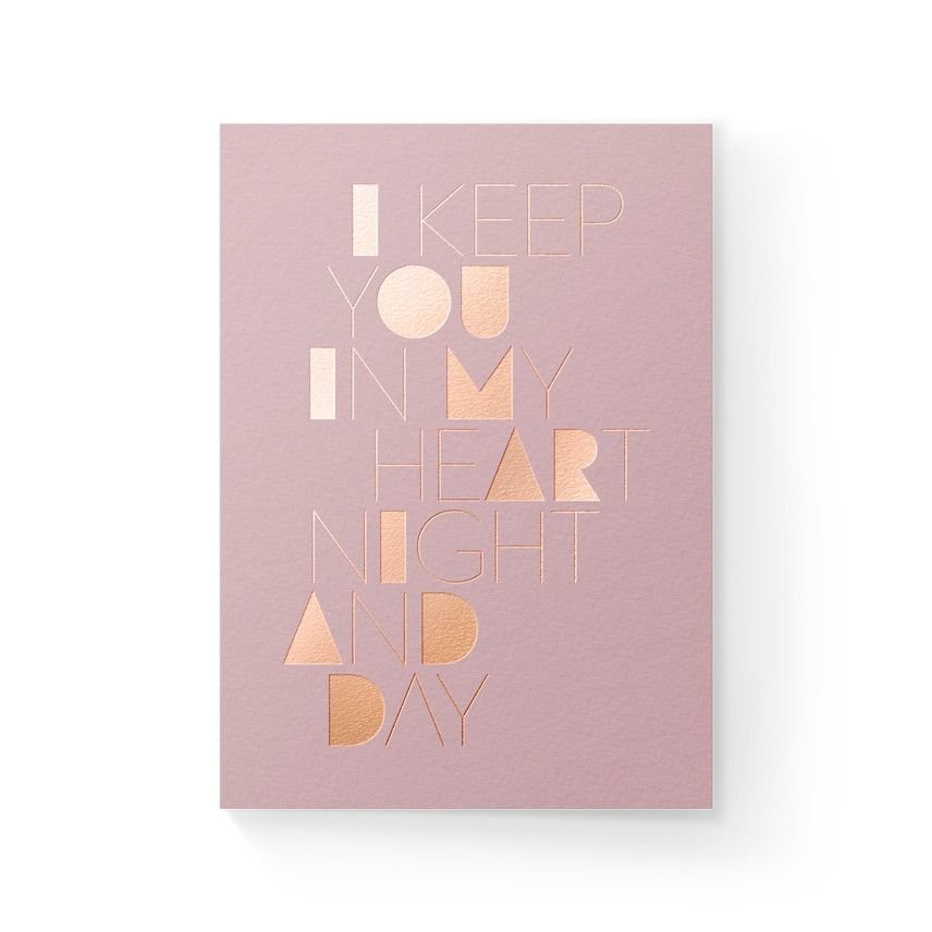 Dear Beni Greeting Card - In My Heart
