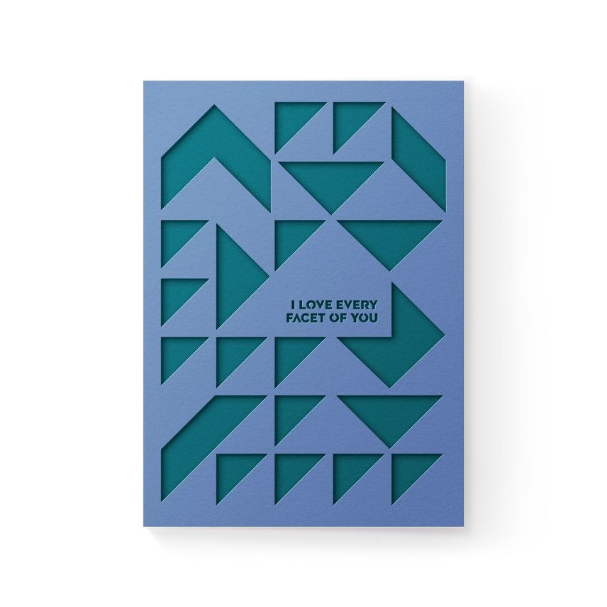 Dear Beni Greeting Card - Every Facet