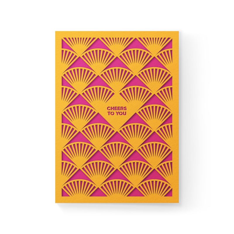 Dear Beni Greeting Card - Cheers to You