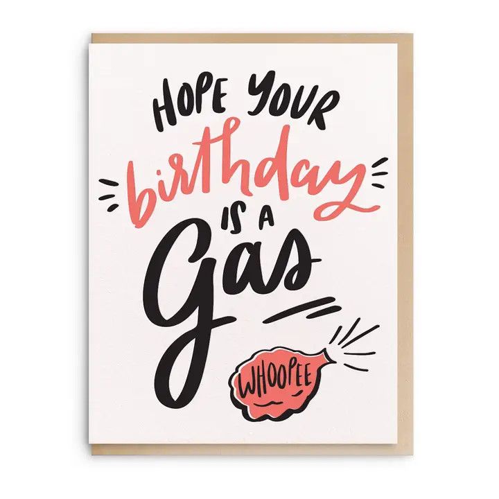 Dahlia Press Greeting Card - Whoopee