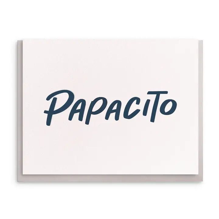 Dahlia Press Greeting Card - Papacito