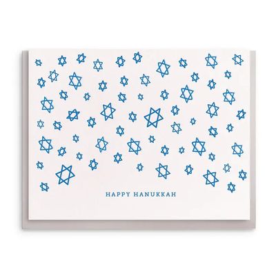 Dahlia Press Greeting Card - Happy Hanukkah