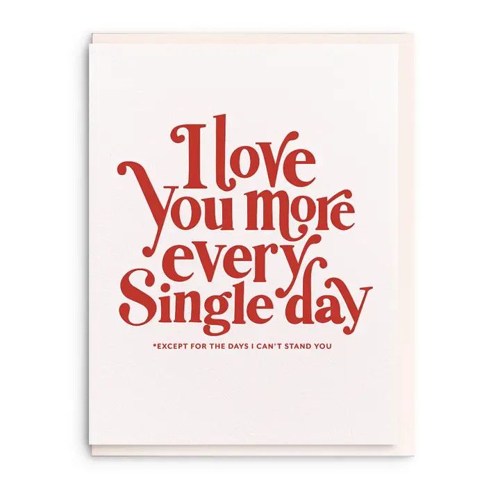 Dahlia Press Greeting Card - Every Single Day
