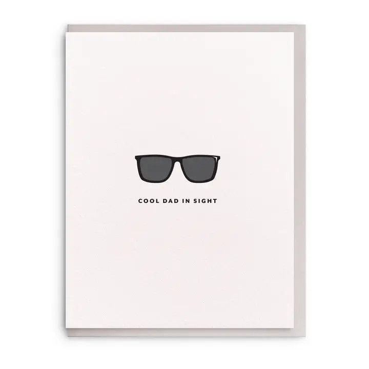 Dahlia Press Greeting Card - Cool Dad