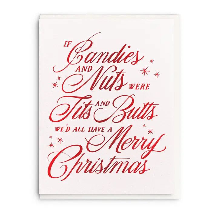 Dahlia Press Greeting Card - Candies &amp; Nuts