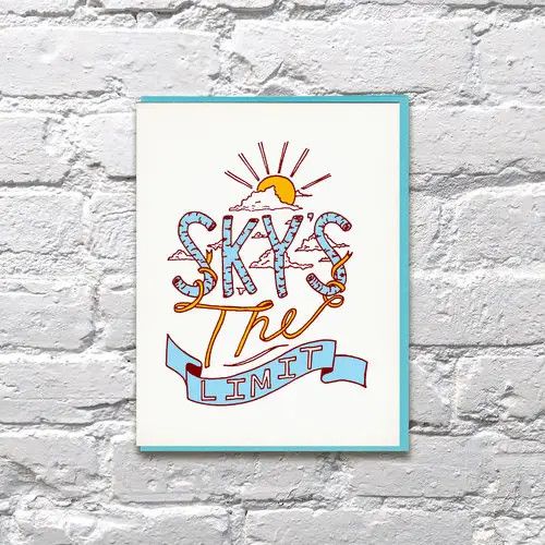 Bench Pressed Card - Sky&#39;s Limit