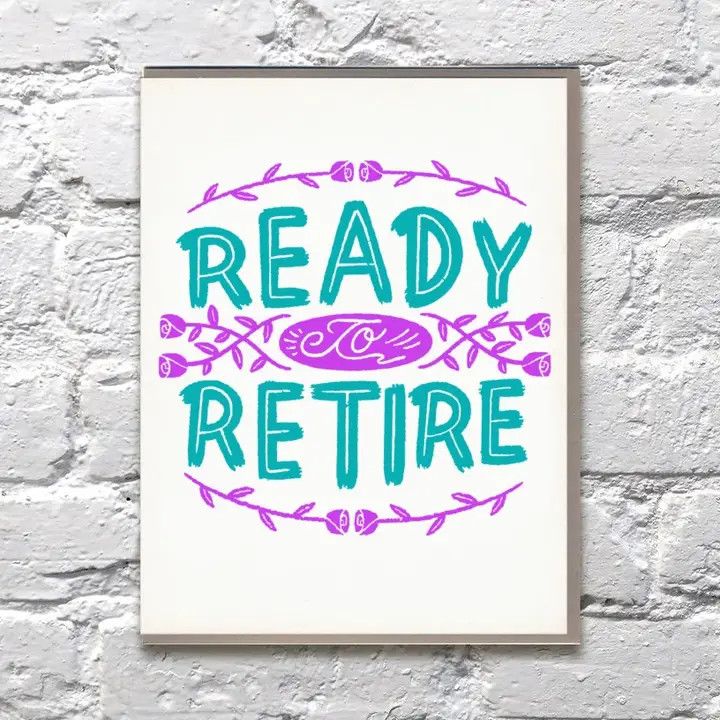 Bench Pressed Card - Ready to Retire