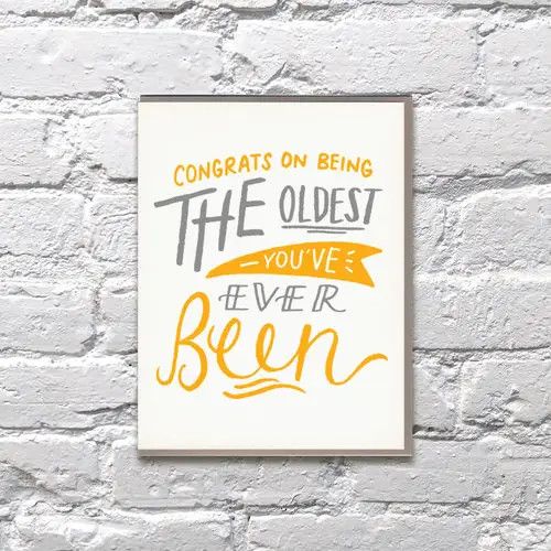 Bench Pressed Card - Oldest Ever