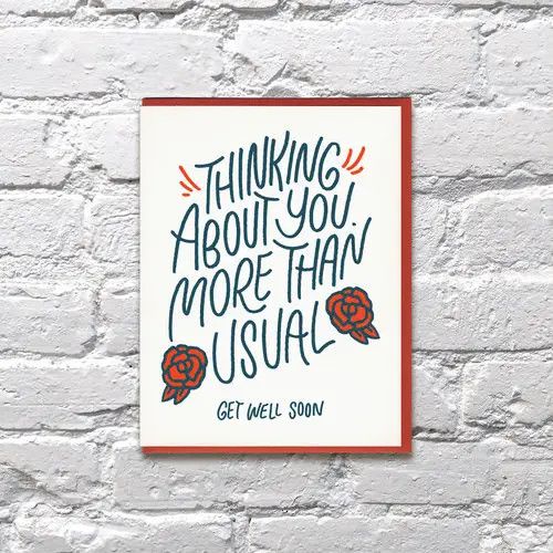 Bench Pressed Card - More Than Usual