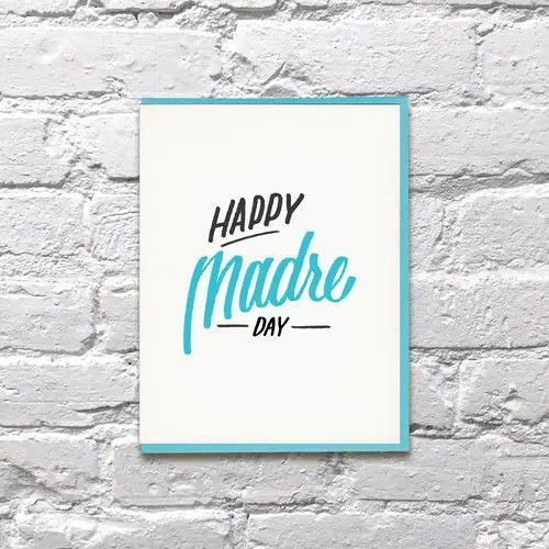 Bench Pressed Card - Madre Day